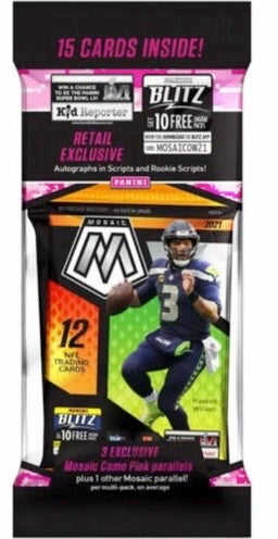 2021 Panini Mosaic Football Cello Pack